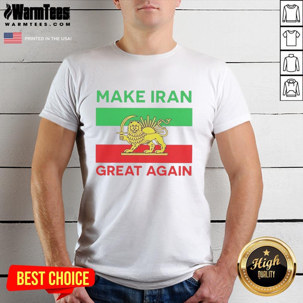 Premium Make Iran Great Again 2026 Free Iran T-Shirt