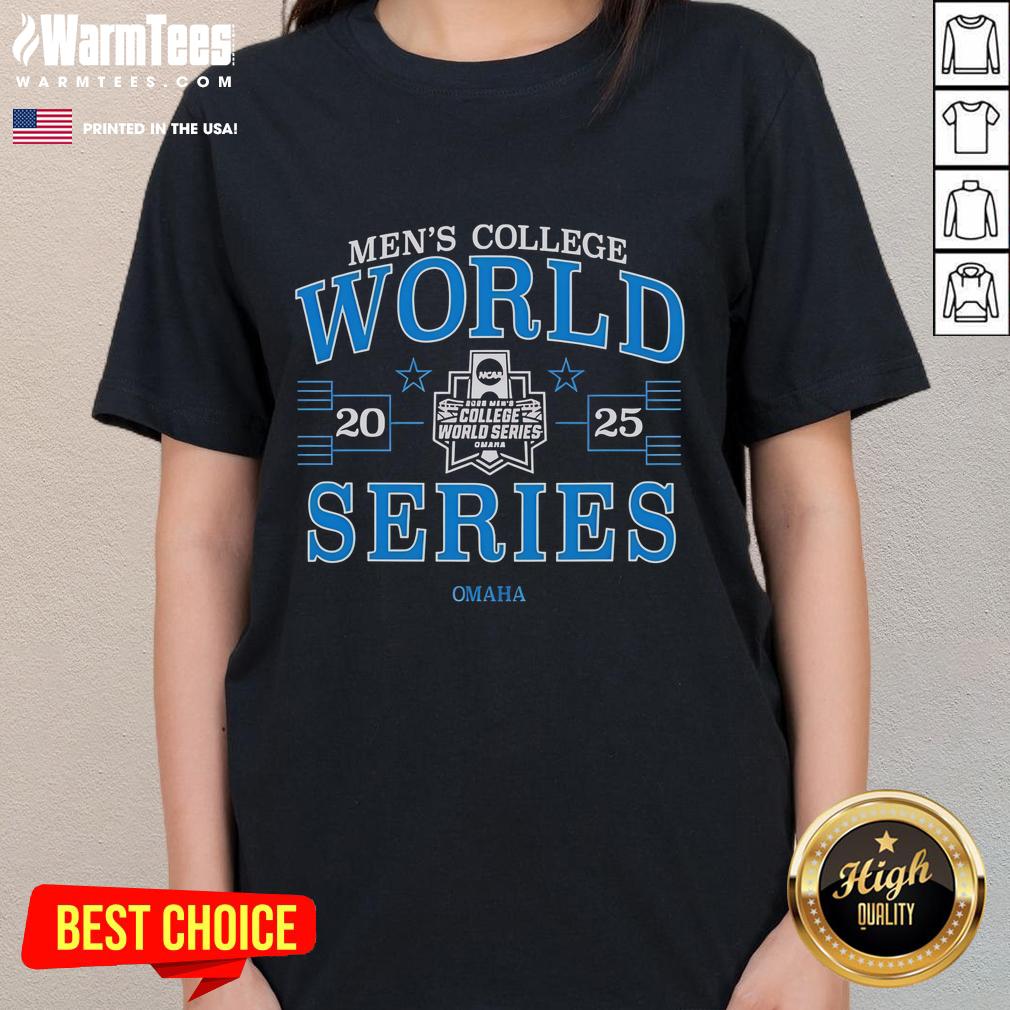 Premium Men's College World Series 2025 NCAA Baseball T-Shirt - Image 3