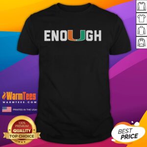 Premium Miami DL Akheem Mesidor Enough T-Shirt