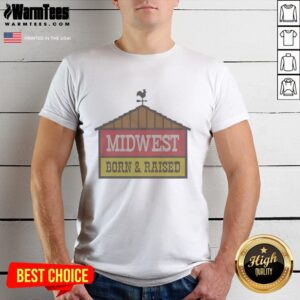 Premium Midwest Fuel Born And Raised Of United State Of Indiana T-Shirt