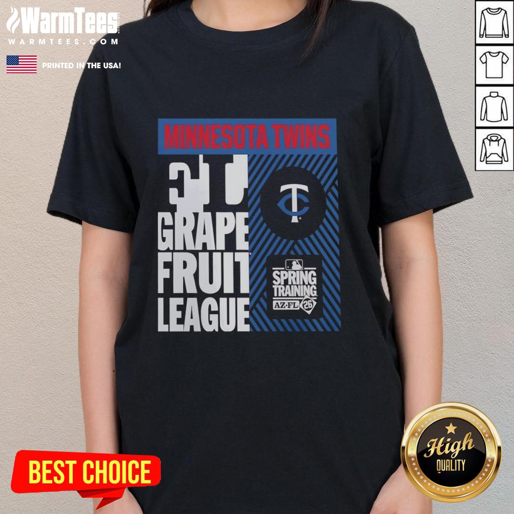 Premium Minnesota Twins Grapefruit League Spring Training 2026 T-Shirt - Image 3