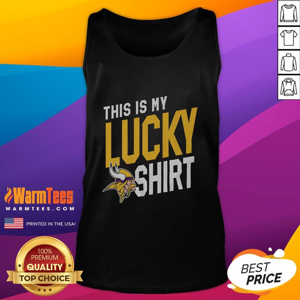 Premium Minnesota Vikings This Is My Lucky T-Shirt - Image 4