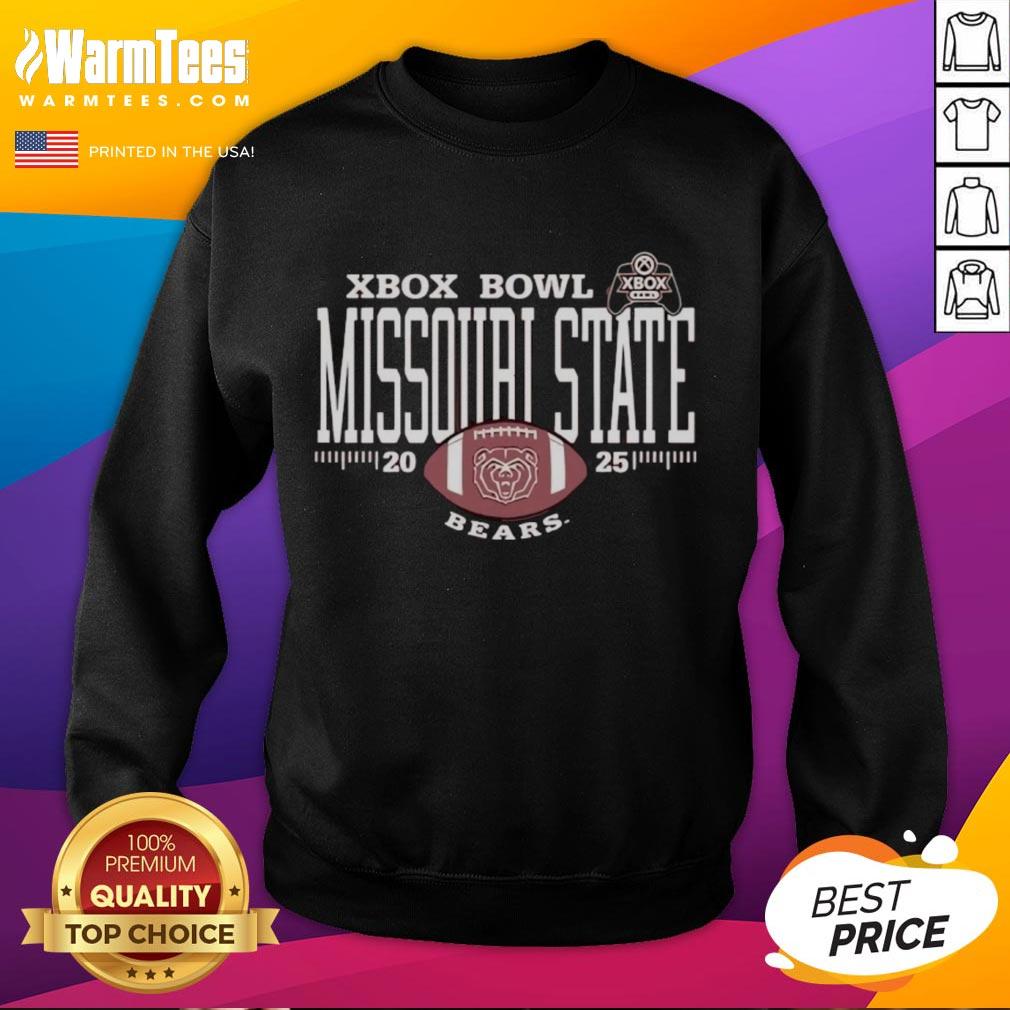 Premium Missouri State Bears 2025 Xbox Bowl Logo T-Shirt - Image 5