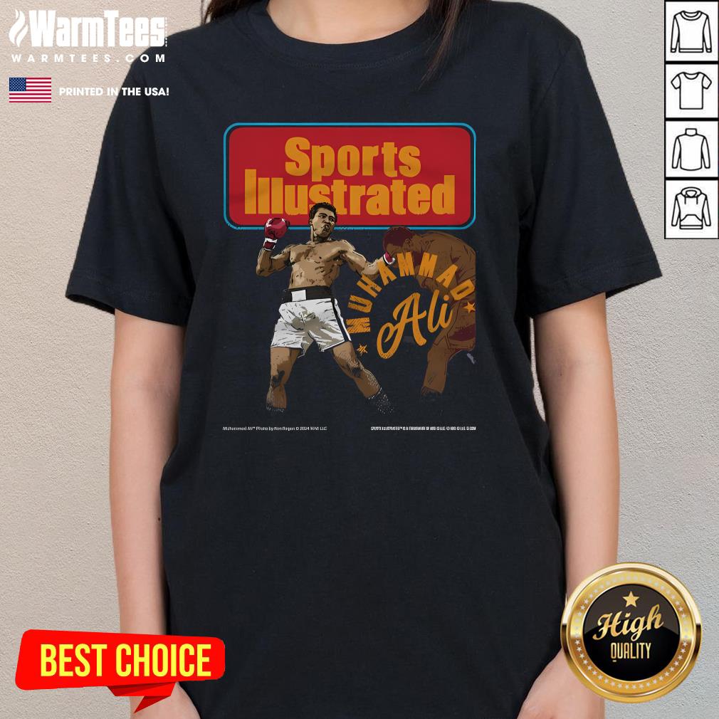 Premium Muhammad Ali Sports Illustrated Uppercut T-Shirt - Image 2