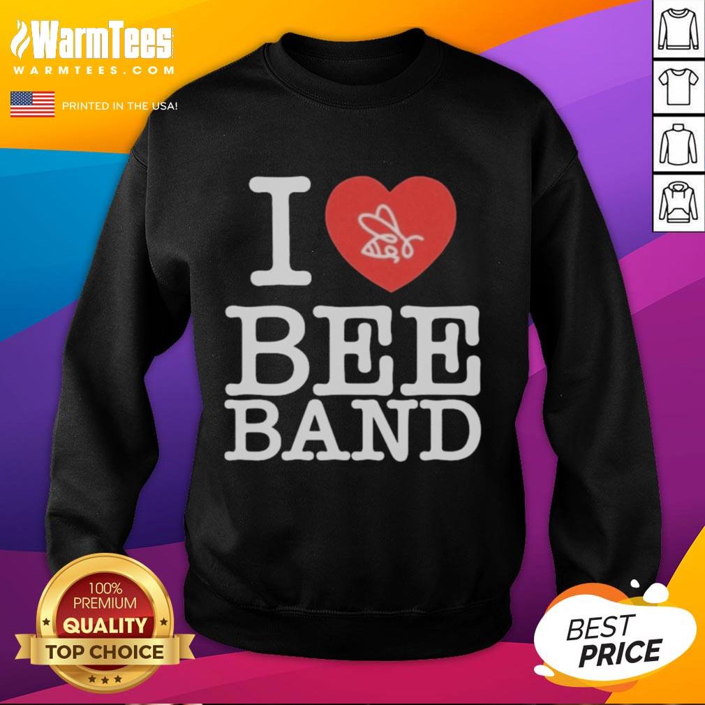Premium Official Honey Revenge I Heart Bee Band T-Shirt - Image 5