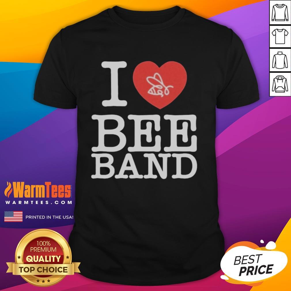 Premium Official Honey Revenge I Heart Bee Band T-Shirt
