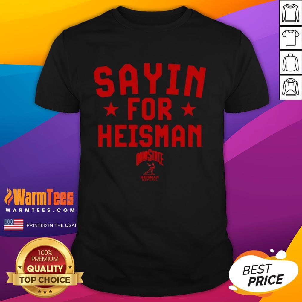 Premium Ohio State Buckeyes Football Julian Sayin For Heisman T-Shirt