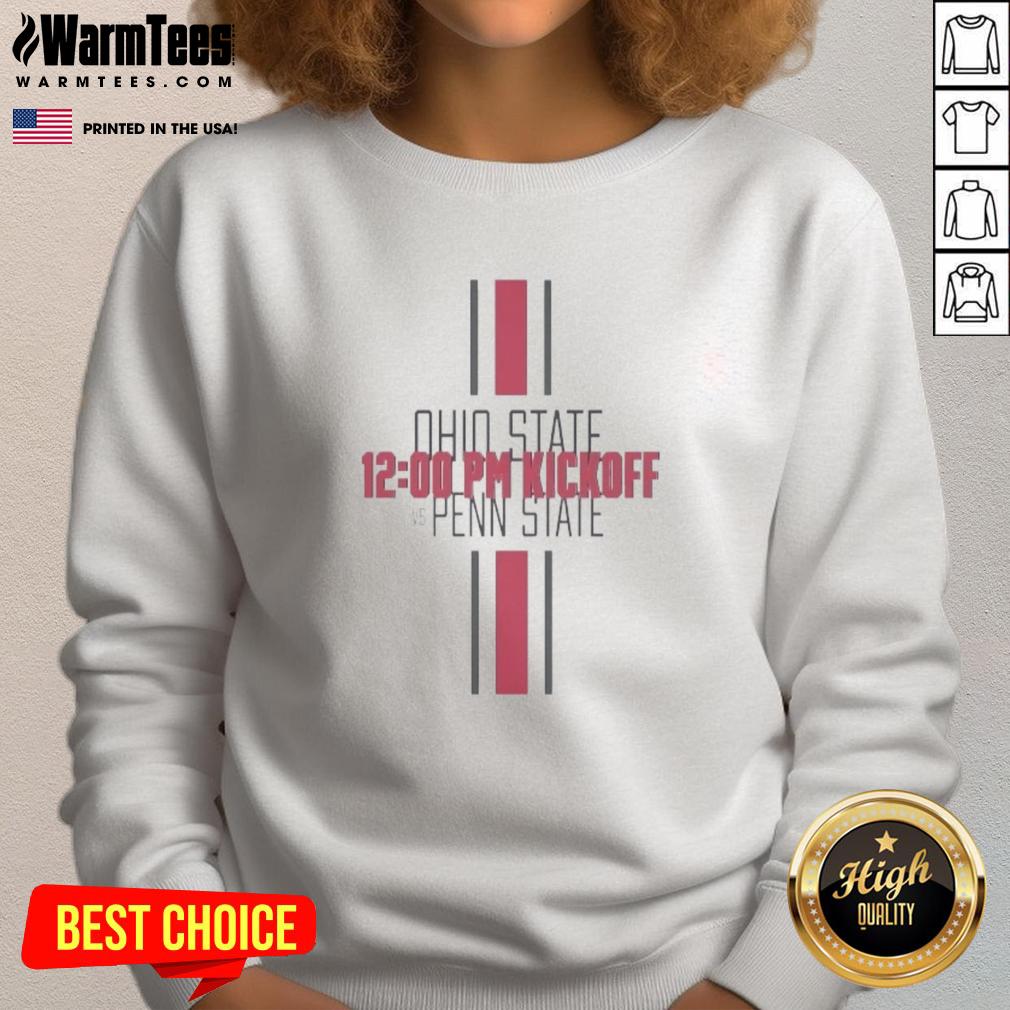 Premium Ohio State Buckeyes Vs Penn State Nittany Lions Kickoff 2025 T-Shirt - Image 5