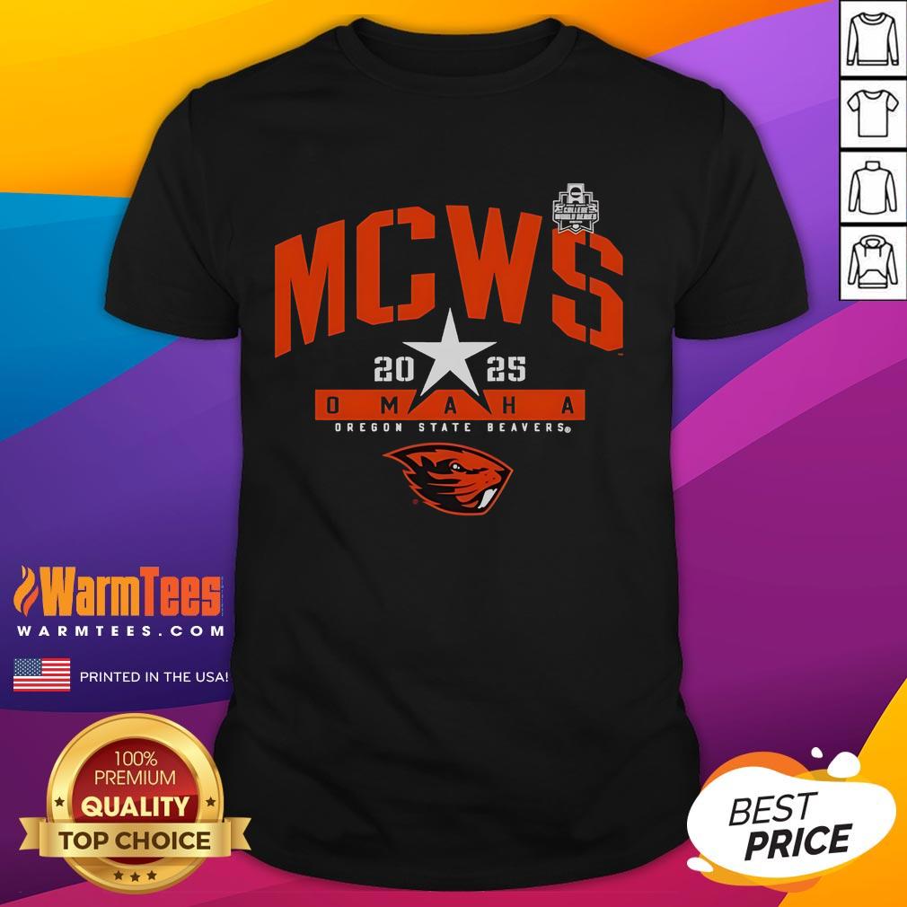 Premium Oregon State Beavers College World Series 2025 MCWS T-Shirt