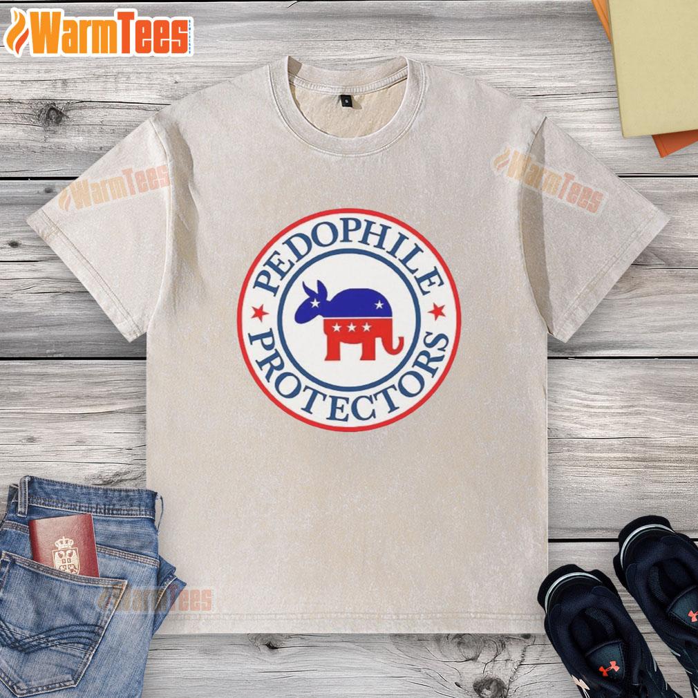 Premium Pedophile Protectors Logo Parody T-Shirt - Image 2