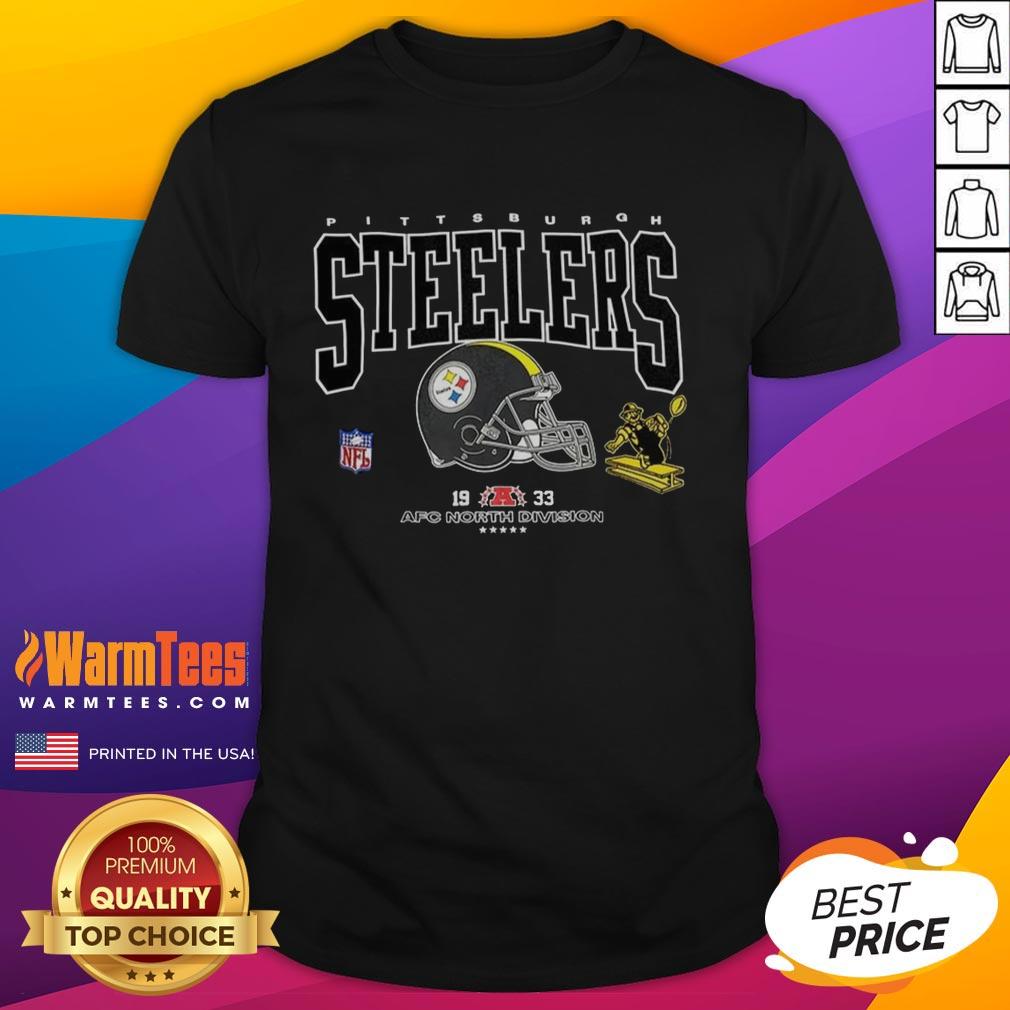 Premium Pittsburgh Steelers Football Afc North Division Est 1933 Logo T-Shirt