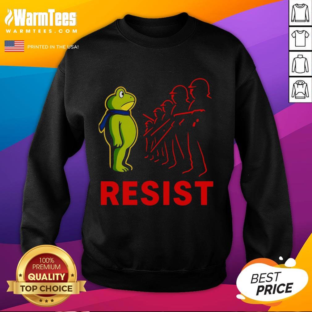 Premium Portland Frog Fck Ice Anti Trump T-Shirt - Image 5