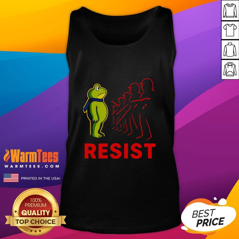 Premium Portland Frog Fck Ice Anti Trump T-Shirt - Image 4