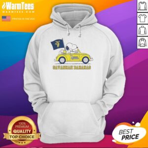 Alternative view of Premium Snoopy And Woodstock Peabuts X Savannah Bananas Baseball Lover T-Shirt