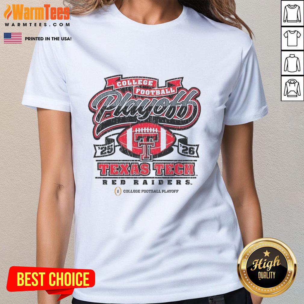 Premium Texas Tech Red Raiders College Football Playoff 2025-2026 T-Shirt - Image 3