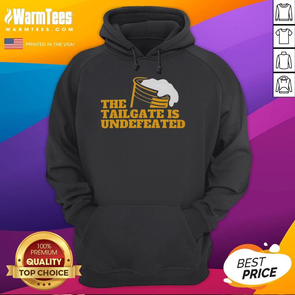 Premium The Tailgate Is Undefeated Logo T-Shirt - Image 2
