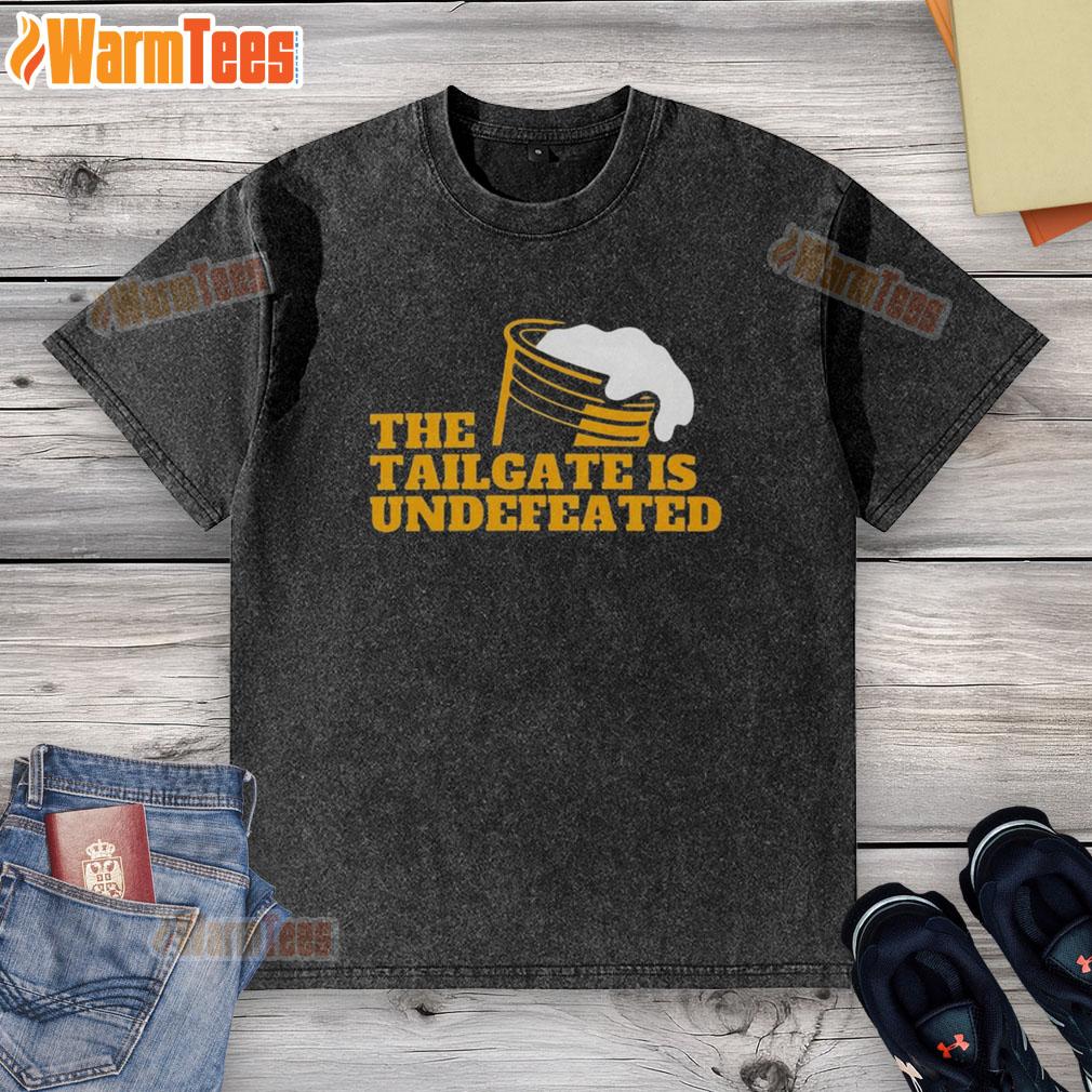 Premium The Tailgate Is Undefeated Logo T-Shirt - Image 6