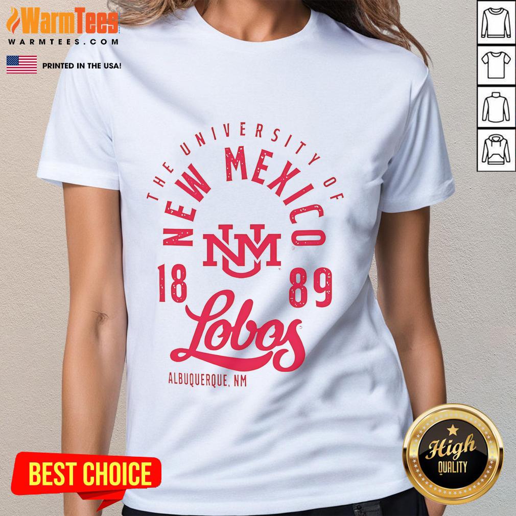 Premium The University Of New Mexico Lobos 1889 Albuquerque NM T-Shirt - Image 3