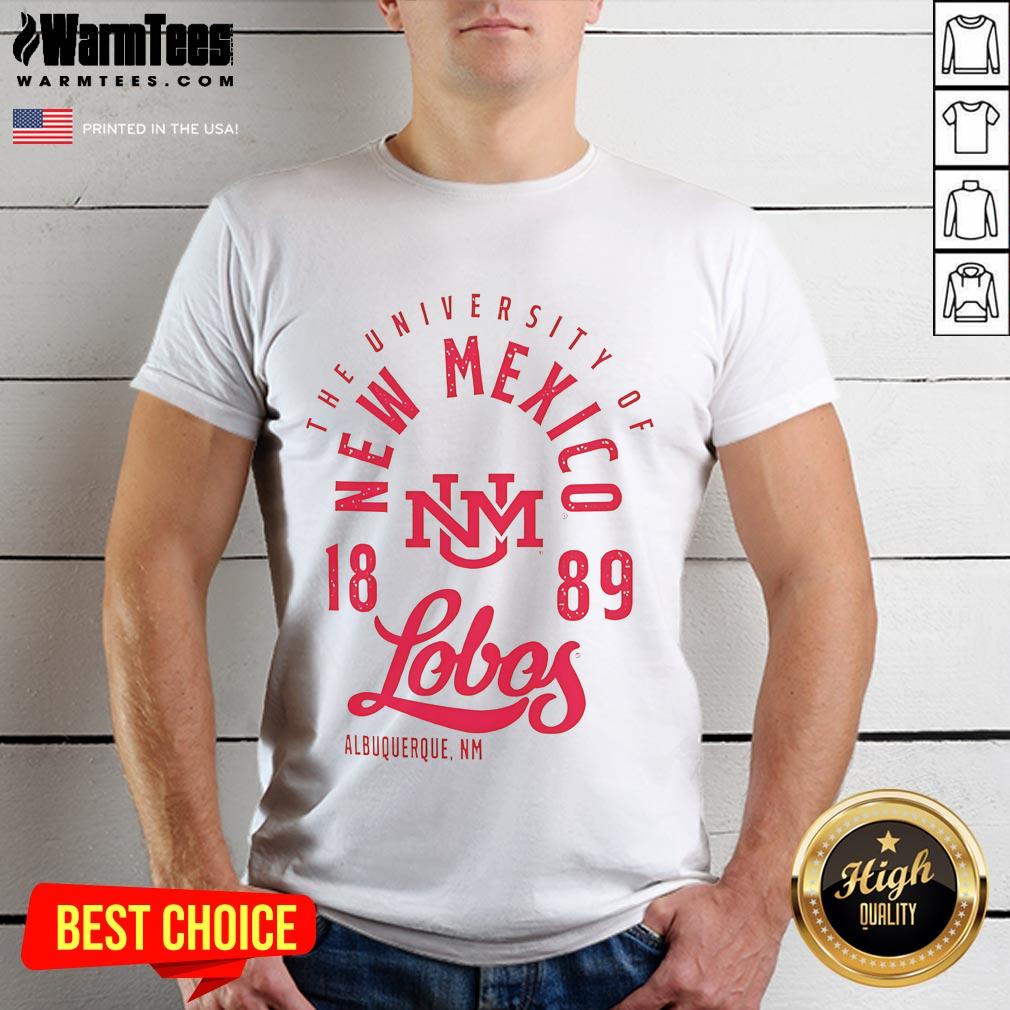 Premium The University Of New Mexico Lobos 1889 Albuquerque NM T-Shirt