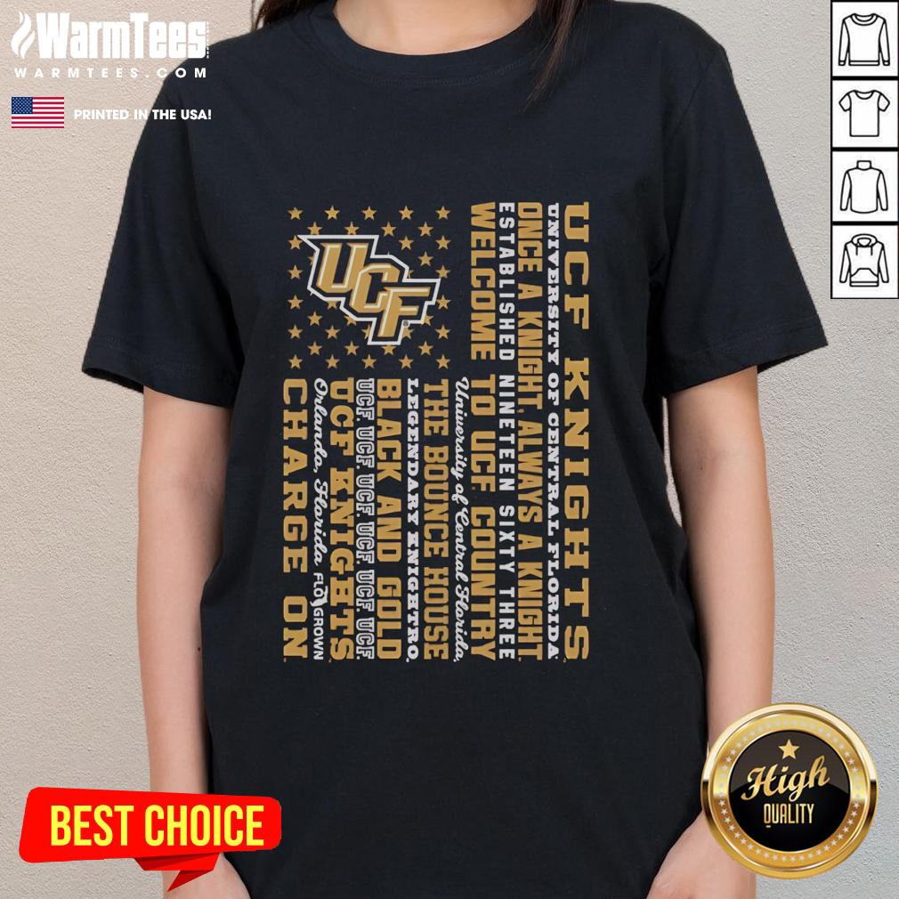 Premium UCF Knights University Of Central Florida Once A Knight Always Knight T-Shirt - Image 3