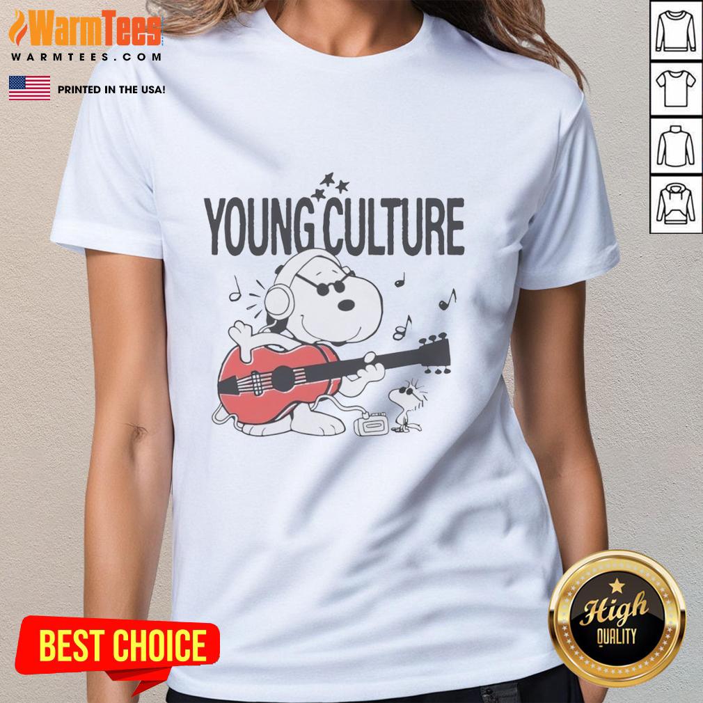 Premium Young Culture Snoopy Drift Streetwear T-Shirt - Image 3