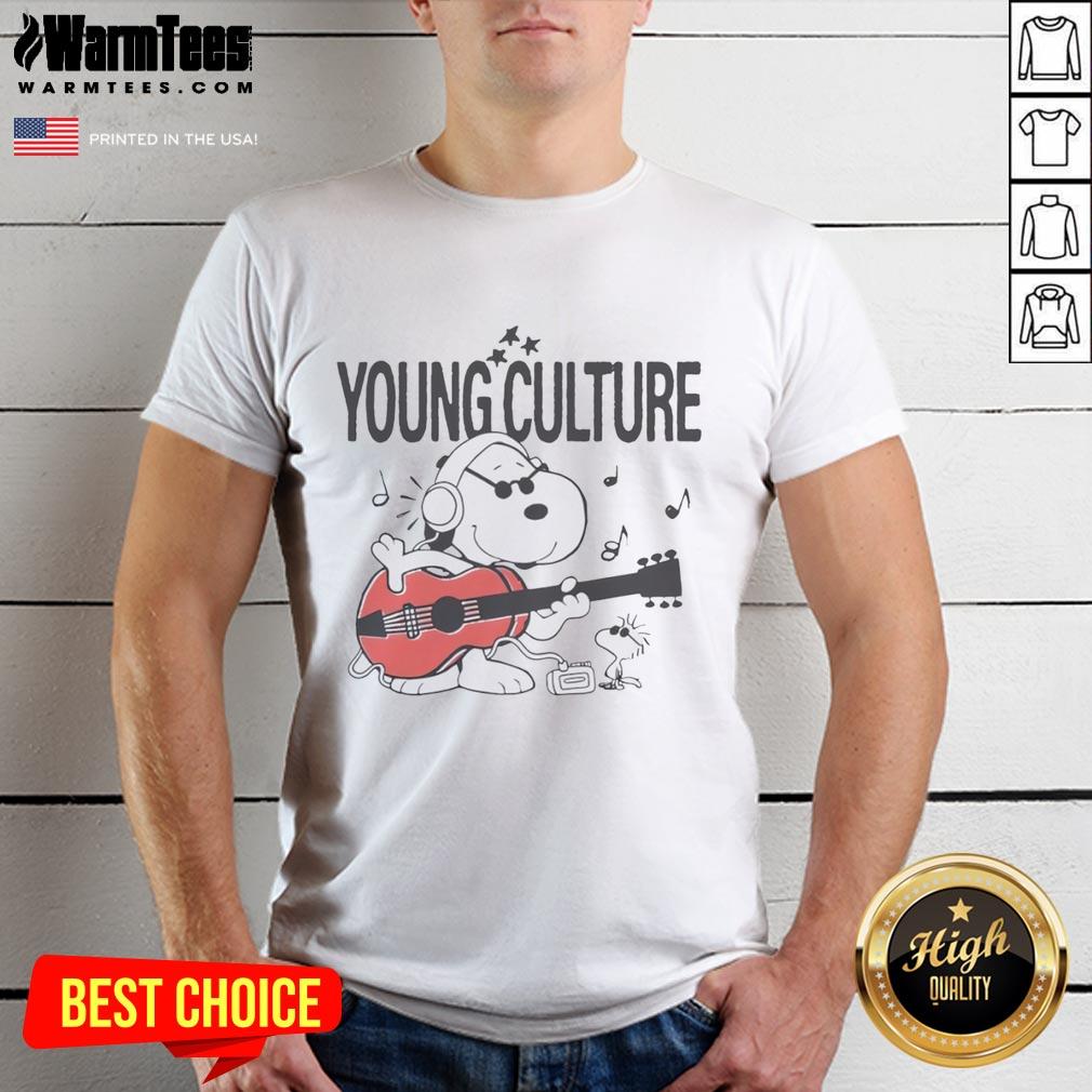 Premium Young Culture Snoopy Drift Streetwear T-Shirt