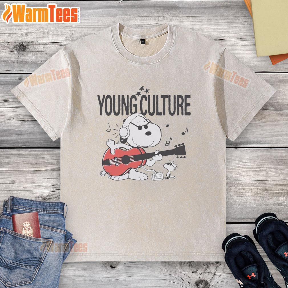 Premium Young Culture Snoopy Drift Streetwear T-Shirt - Image 6