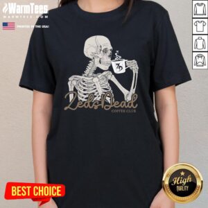 Alternative view of Premium Zeds Dead Coffee Club Skeleton T-Shirt