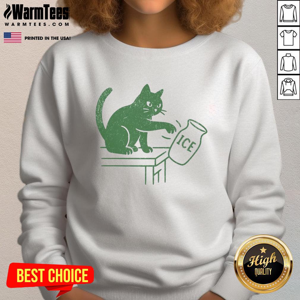 Pretty Abolish ICE Funny Cat Political T-Shirt - Image 5