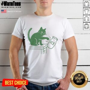 Pretty Abolish ICE Funny Cat Political T-Shirt