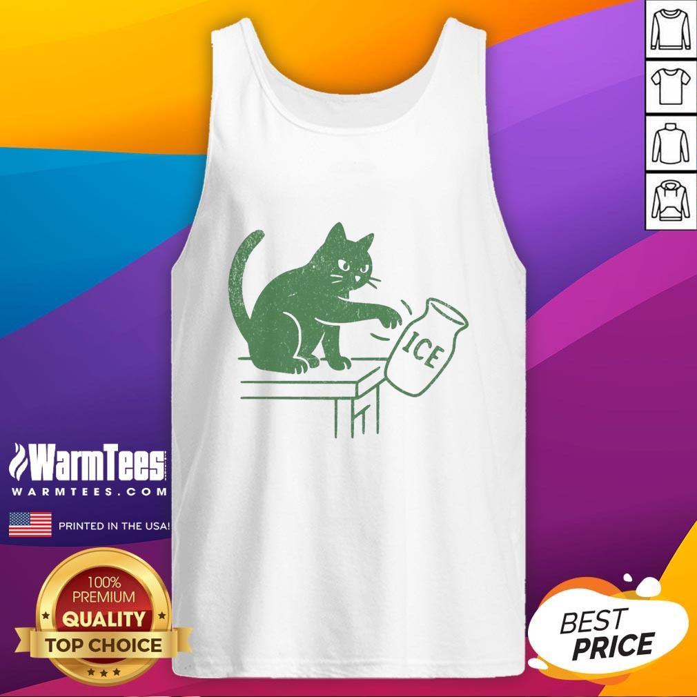 Pretty Abolish ICE Funny Cat Political T-Shirt - Image 4