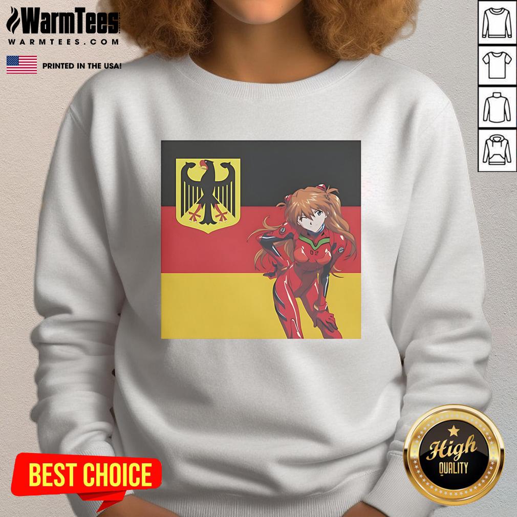 Pretty Asuka Germany Anime T-Shirt - Image 5
