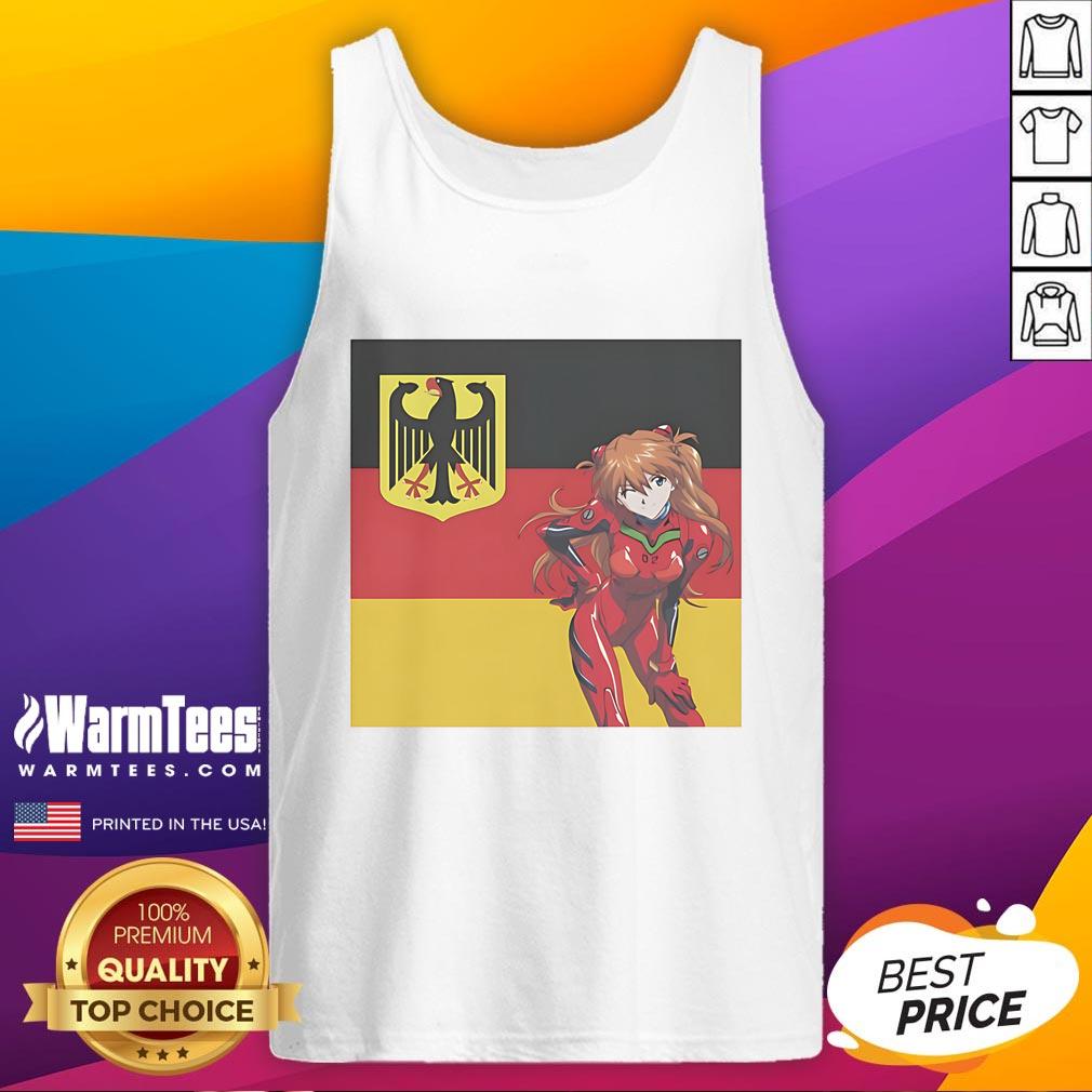 Pretty Asuka Germany Anime T-Shirt - Image 4