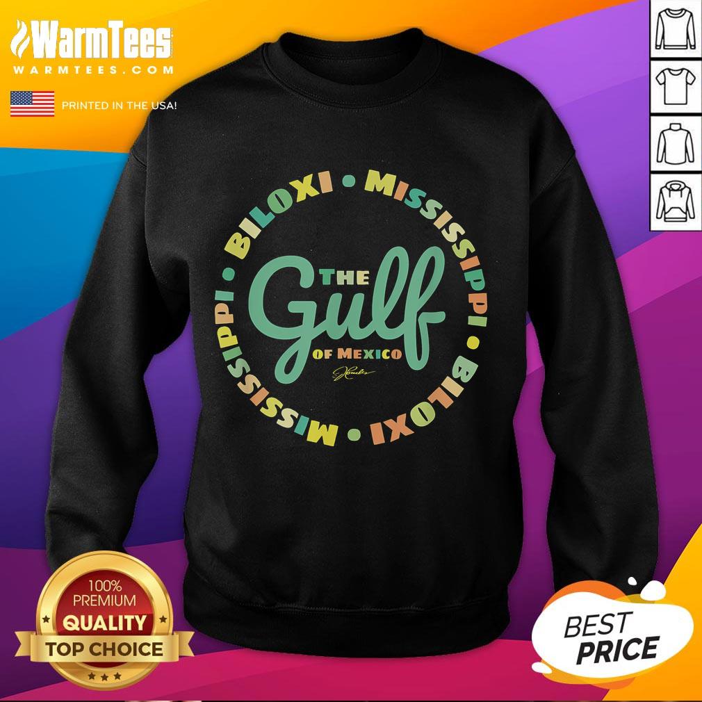 Pretty Biloxi Mississippi The Gulf Of Mexico T-Shirt - Image 5