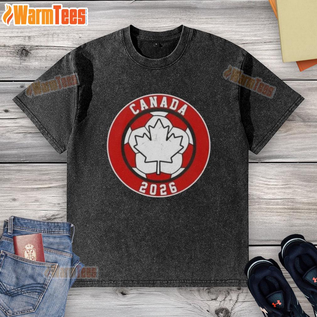 Pretty Canada 2026 Vintage Soccer Emblem T-Shirt - Image 6