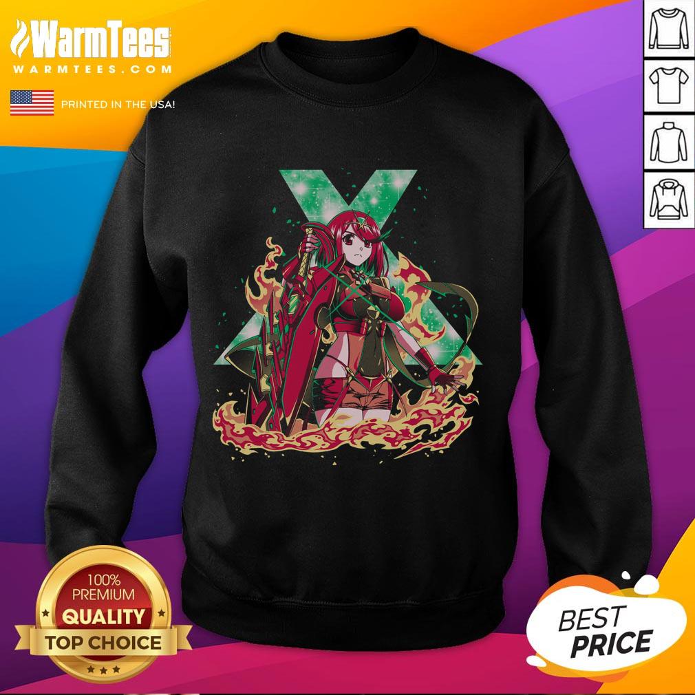 Pretty Forged In Flame Xenoblade Pyra T-Shirt - Image 5