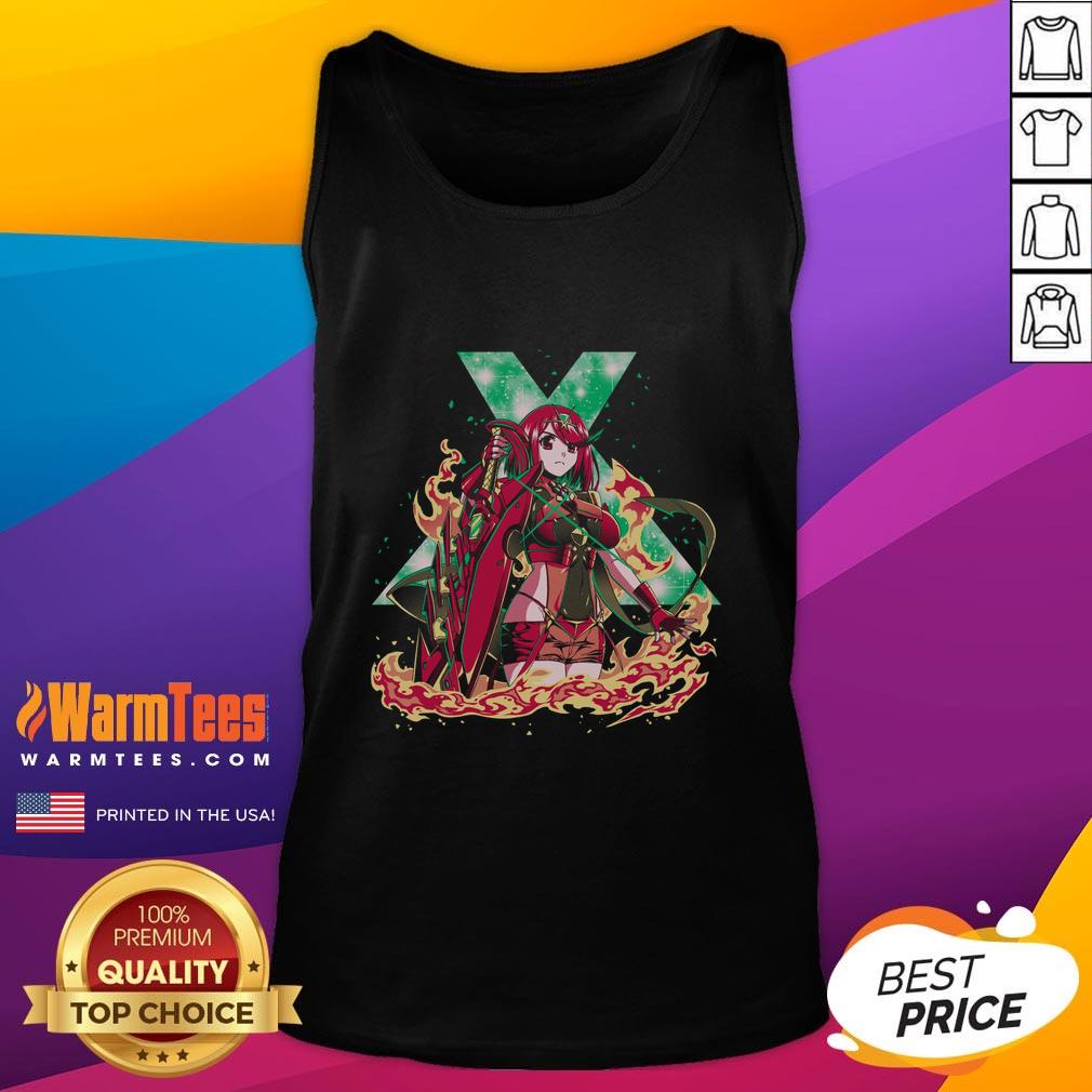 Pretty Forged In Flame Xenoblade Pyra T-Shirt - Image 4