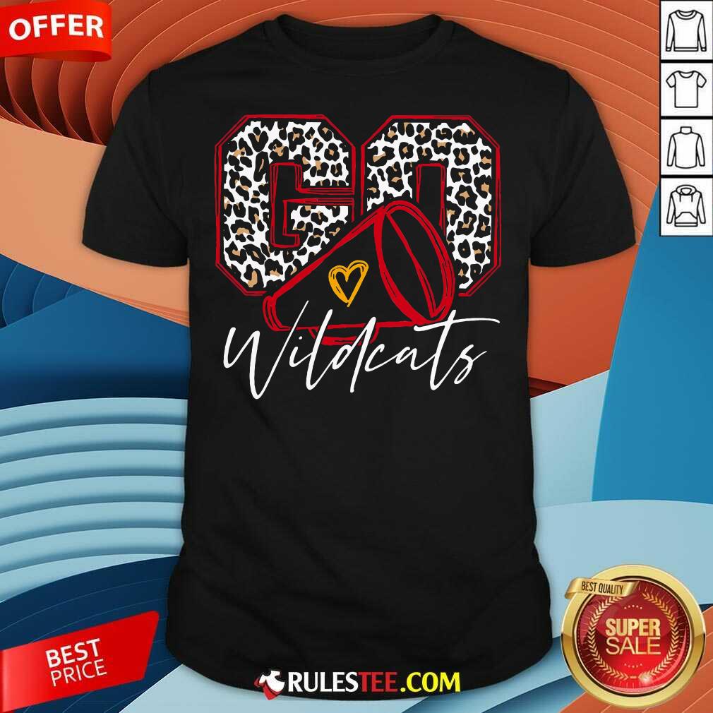 Pretty Go Cheer Wildcats Name Athletic Sport T-Shirt