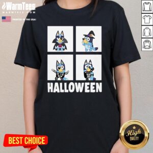 Alternative view of Pretty Halloween Bluey Dog T-Shirt