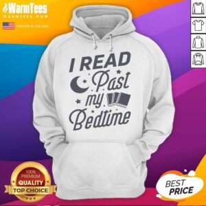 Alternative view of Pretty I Read Past My Bedtime Book Lover T-Shirt