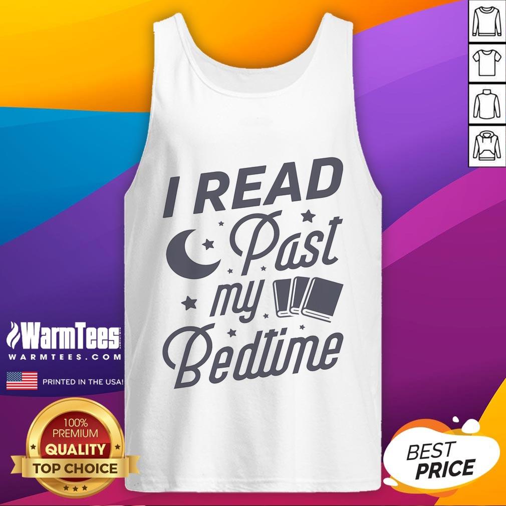 Pretty I Read Past My Bedtime Book Lover T-Shirt - Image 4
