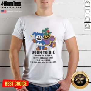 Pretty Jack Frost Shin Megami Tensei Born To Die World Is A Fuck Kill Em All 1989 T-Shirt