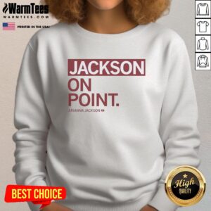 Alternative view of Pretty Jackson On Point Arianna Jackson Iowa State Cyclones T-Shirt