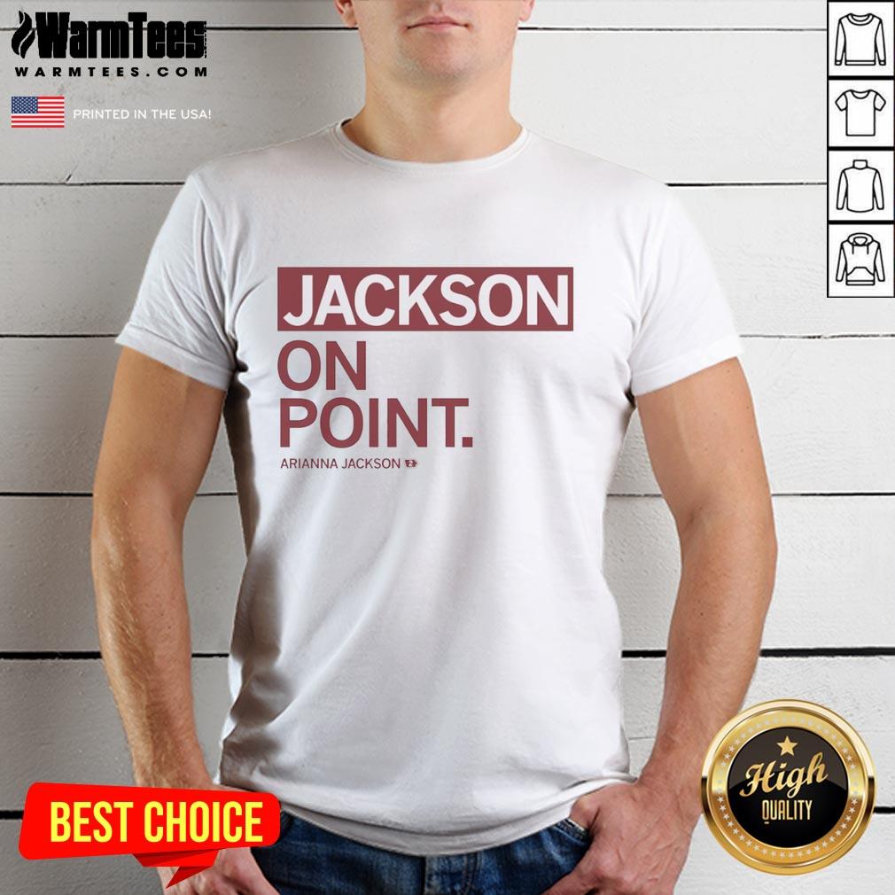 Pretty Jackson On Point Arianna Jackson Iowa State Cyclones T-Shirt