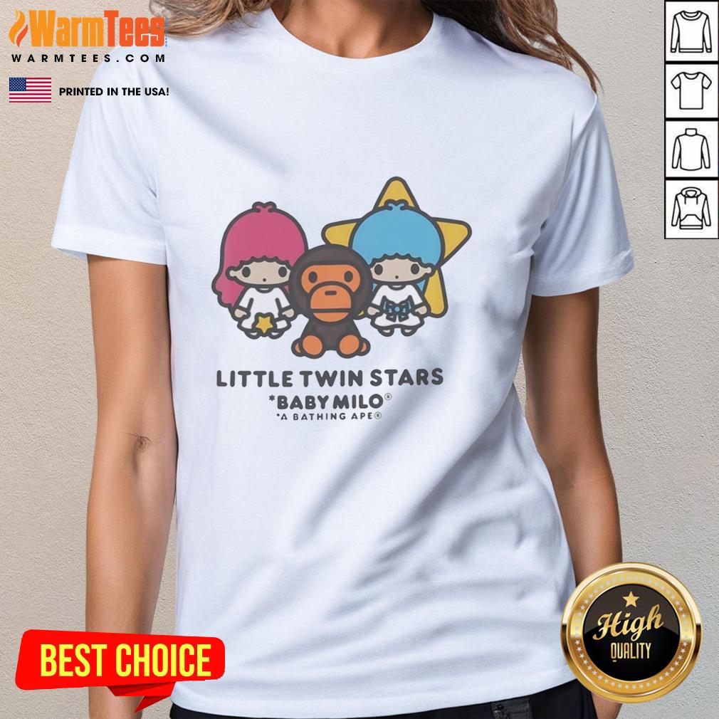 Pretty Little Twin Stars Baby Milo A Bathing Ape T-Shirt - Image 3