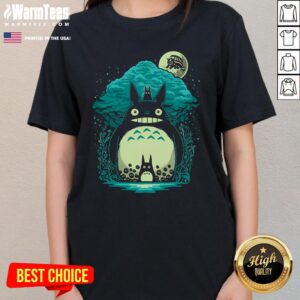 Alternative view of Pretty My Neighbor Totoro Forest Spirit T-Shirt