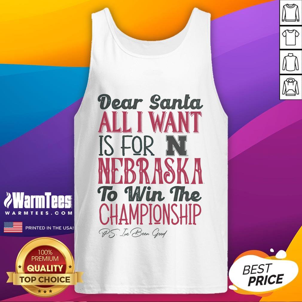 Pretty Nebraska Cornhuskers All I Want T-Shirt - Image 4