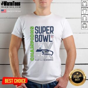 Pretty Nfl Super Bowl Lx Trophy Seattle Seahawks Champions T-Shirt