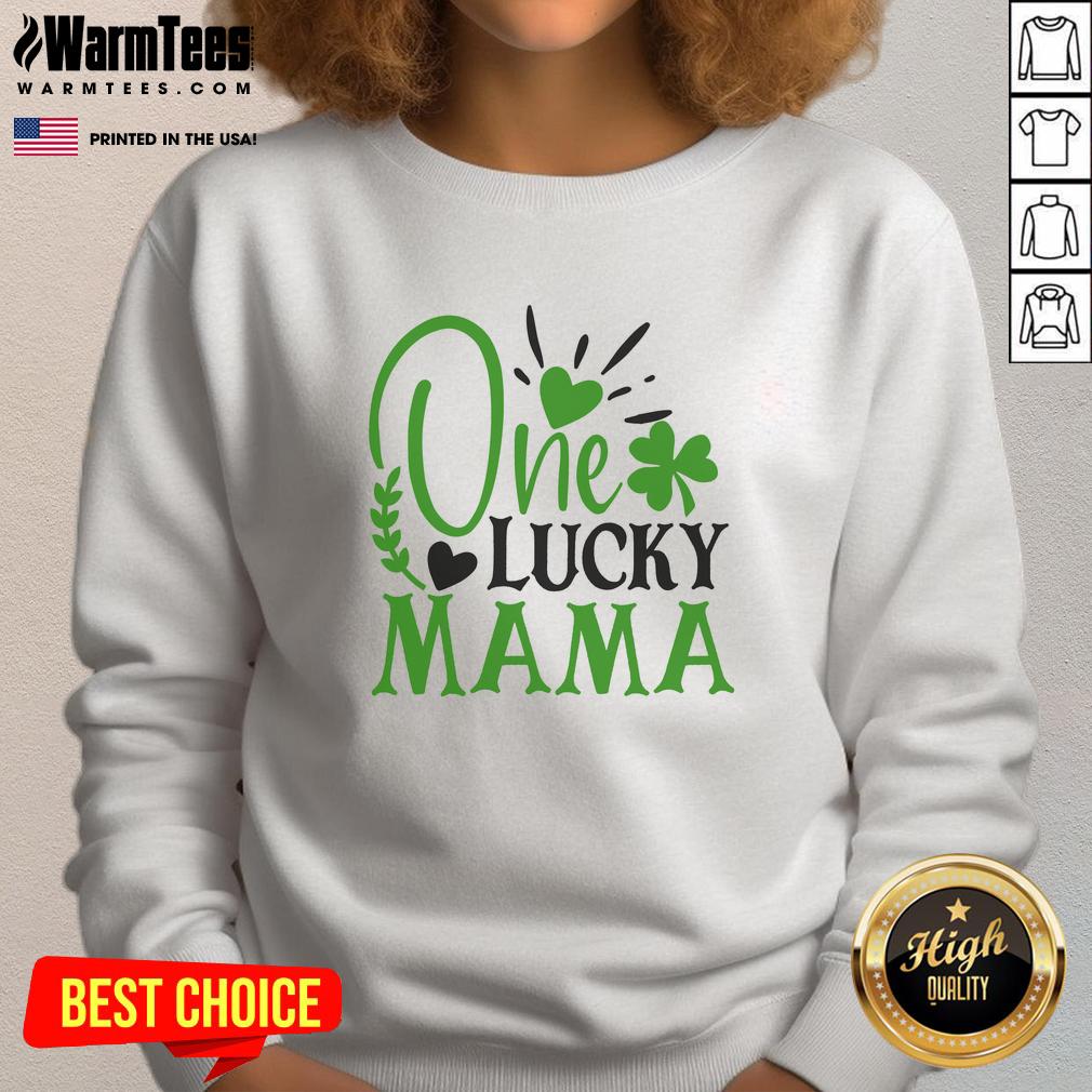 Pretty One Lucky Mama Irish T-Shirt - Image 5