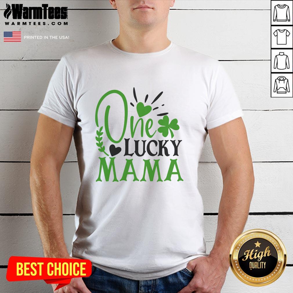 Pretty One Lucky Mama Irish T-Shirt